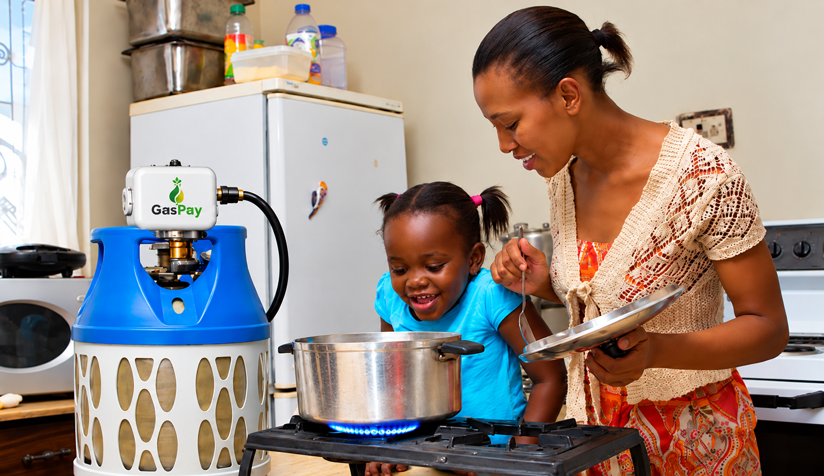 cooking together with gaspay