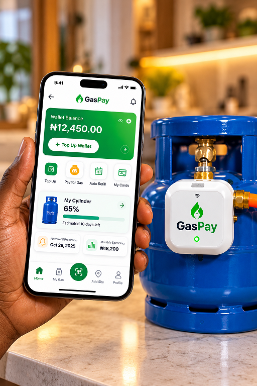 gaspay smart cylinder app