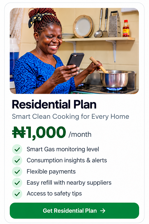residential smart cooking plan